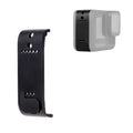 PULUZ ABS Plastic Battery Side Interface Cover with Silicone Plug for GoPro HERO13 Black /12 Black /11 Black /10 Black /9 Black