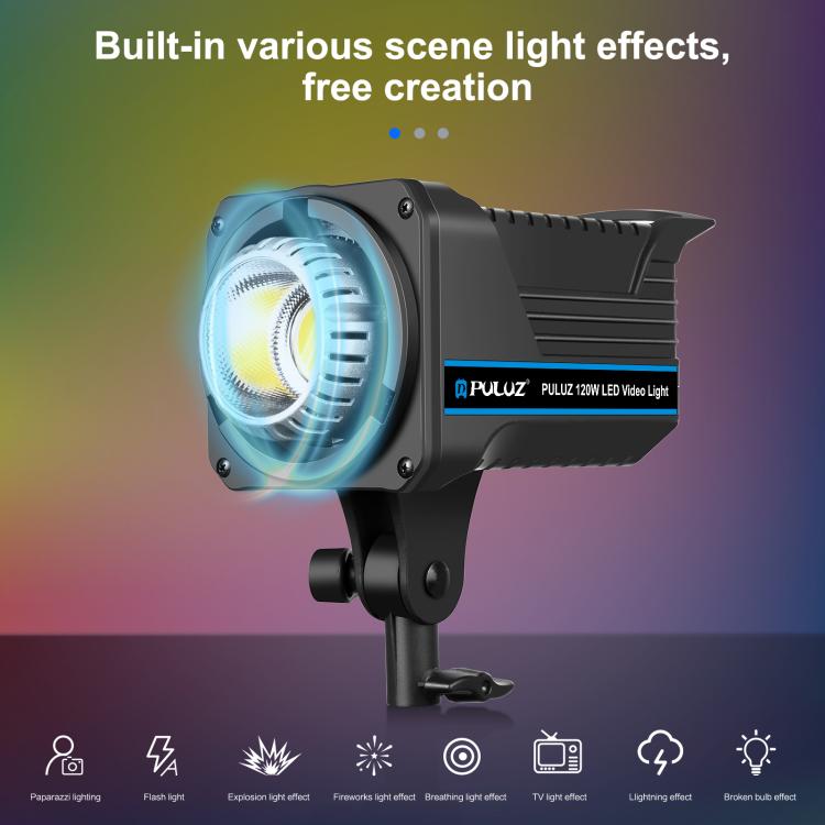 PULUZ 120W Photo Studio Strobe Flash Light Kit with Softbox Reflector & Tripod, 120W 2700K-6500K Light Kit US Plug, 120W 2700K-6500K Light Kit AU Plug, 120W 2700K-6500KK Light Kit EU Plug, 120W 2700K-6500K Light Kit UK Plug
