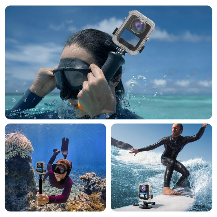 For DJI Osmo 360 PULUZ 40m Depth Waterproof Camera Case Diving Housing Underwater Cover, For DJI Osmo 360