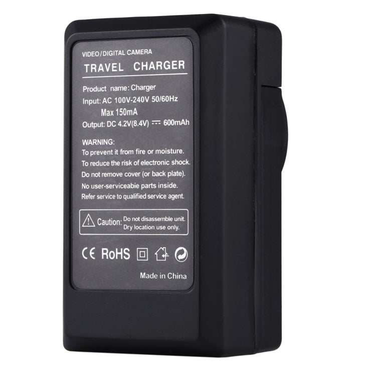 PULUZ EU Plug Battery Charger with Cable for CASIO CNP40 Battery, CNP40 EU Plug