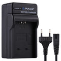 PULUZ EU Plug Battery Charger with Cable for Canon NB-11L Battery, NB-11L UE Plug