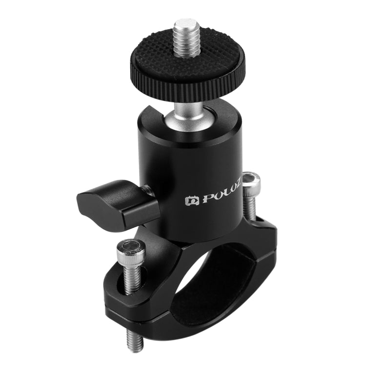 PULUZ Bike Aluminum Handlebar Tripod Ball Head Adapter Mount for DJI, Insta360, GoPro and Other Action Cameras, Ball Head Mount(AE), Ball Head Mount