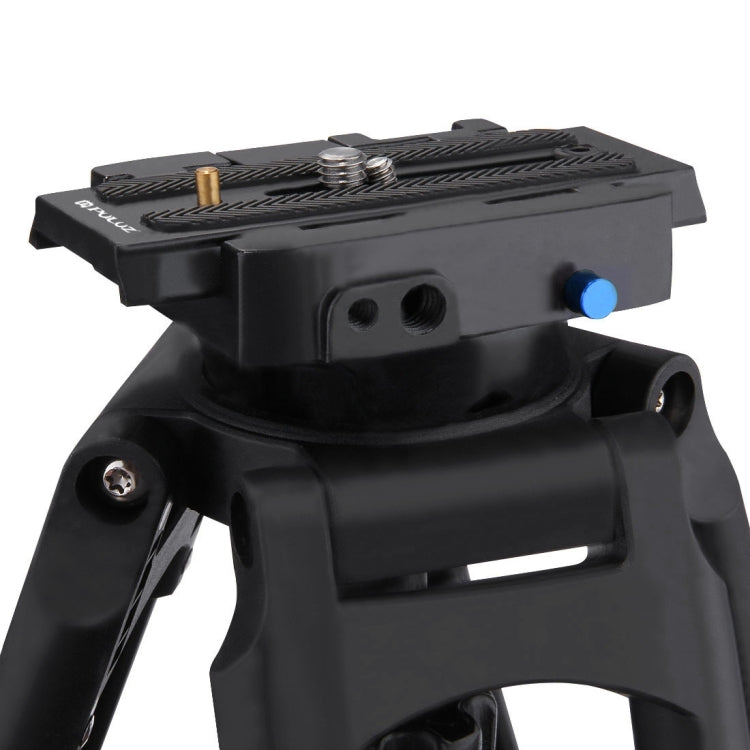 PULUZ Quick Release Clamp Adapter + Quick Release Plate for  DSLR & SLR Cameras, QR Plate Black, QR Plate Gold