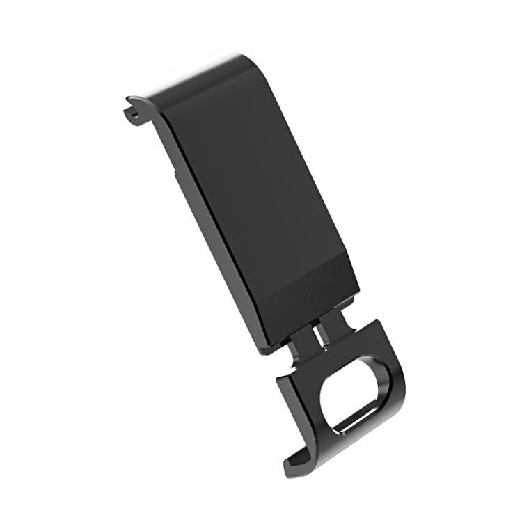 PULUZ Metal Battery Side Interface Cover for GoPro MISSION 1 / 1 PRO / HERO13 Black /12 Black /11 Black /10 Black /9 Black, Metal Plastic Side Cover