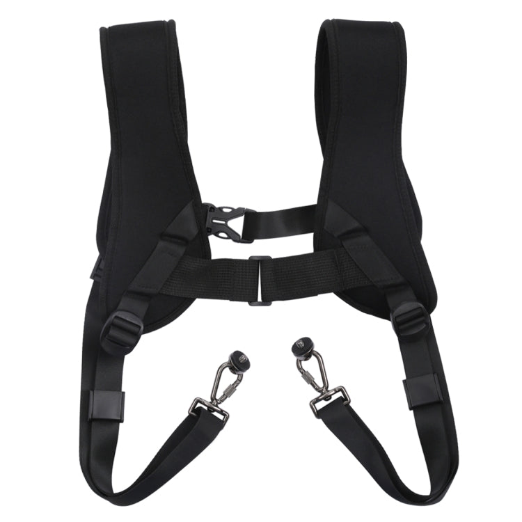 PULUZ Quick Release Double Shoulder Harness Soft Pad Decompression Foam Strap Belt for DSLR Digital Cameras, Double Shoulder(AE), Double Shoulder
