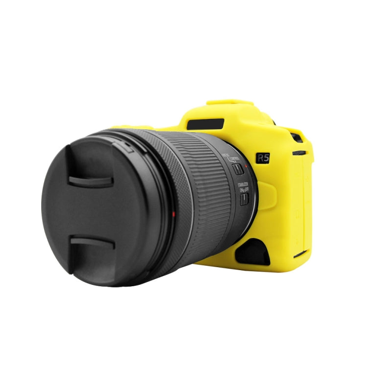 PULUZ Soft Silicone Protective Case for Canon EOS R5, For Canon EOS R5