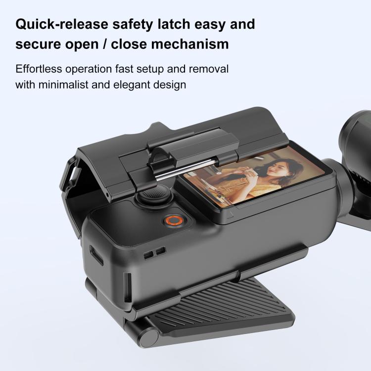 For DJI Osmo Pocket 3 PULUZ Folding Magnetic Mount Base Bracket, Magnetic Mount Base