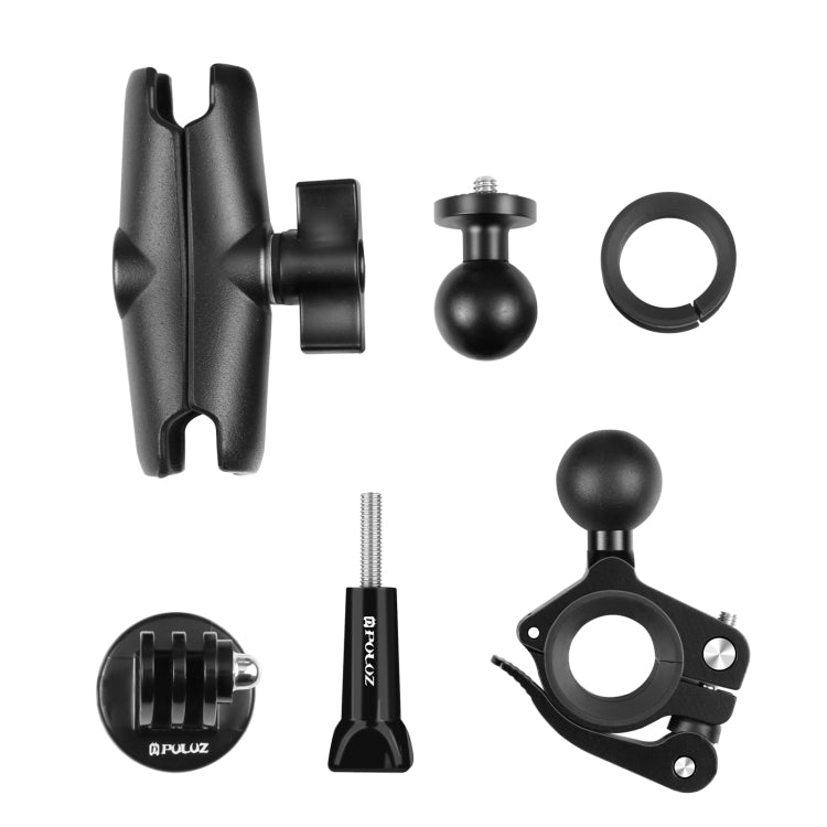 PULUZ Motorcycle O-Clip Quick Release Clamp Handlebar Fixed Mount Holder for DJI, Insta360, GoPro and Other Action Cameras, O-Clip Mount